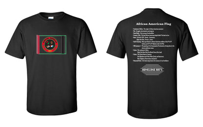Black AA Flag T- Shirt