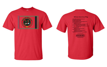 Black AA Flag T- Shirt